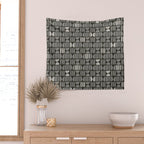 Bold Minimalism . Neutral Wall Tapestry Gallery Image 2