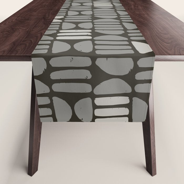 Bold Minimalism . Neutral Table Runner Gallery Image 1