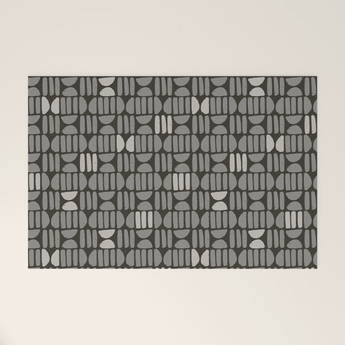 Bold Minimalism . Neutral Welcome Mat Gallery Image 1