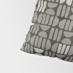 Bold Minimalism . Neutral Pillow Sham Gallery Image 4