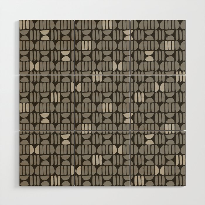 Bold Minimalism . Neutral Wood Wall Art Gallery Image 1
