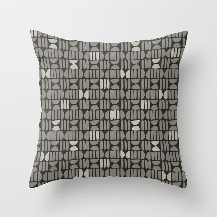 Bold Minimalism . Neutral Throw Pillow Gallery Image 6