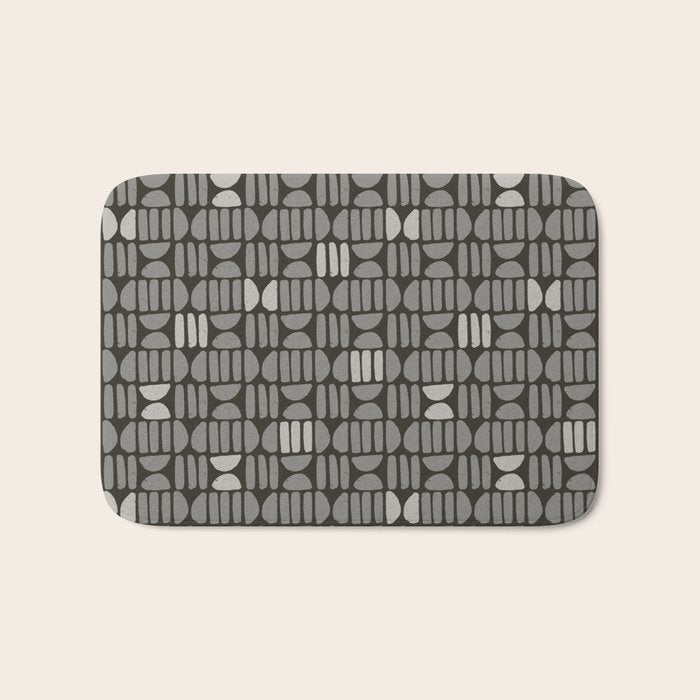 Bold Minimalism . Neutral Bath Mat Gallery Image 1