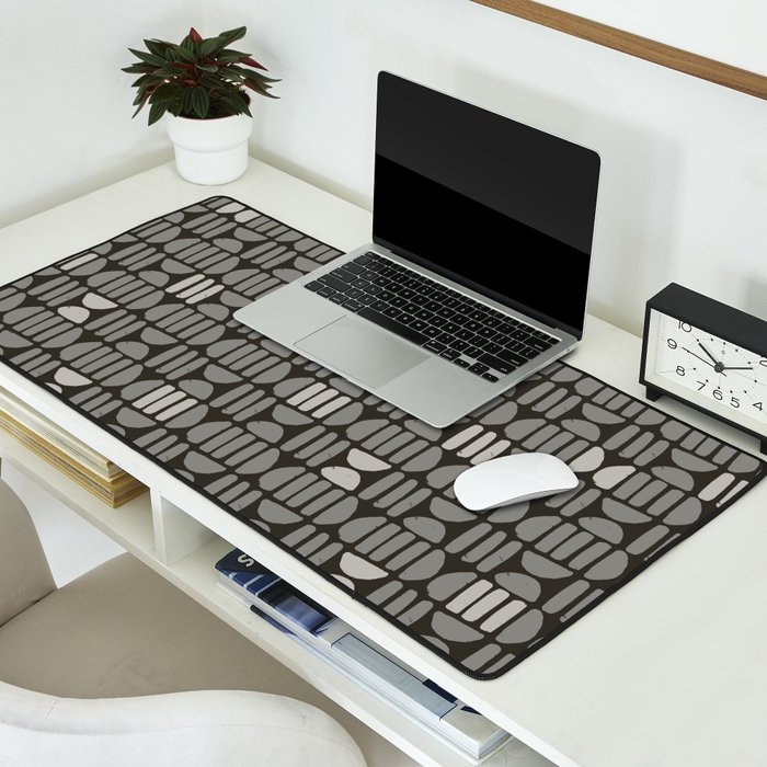 Bold Minimalism . Neutral Desk Mat Gallery Image 2