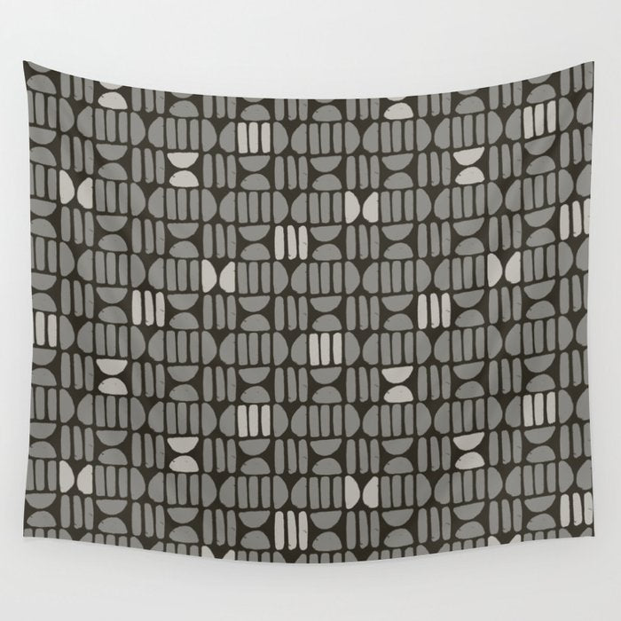 Bold Minimalism . Neutral Wall Tapestry Gallery Image 1