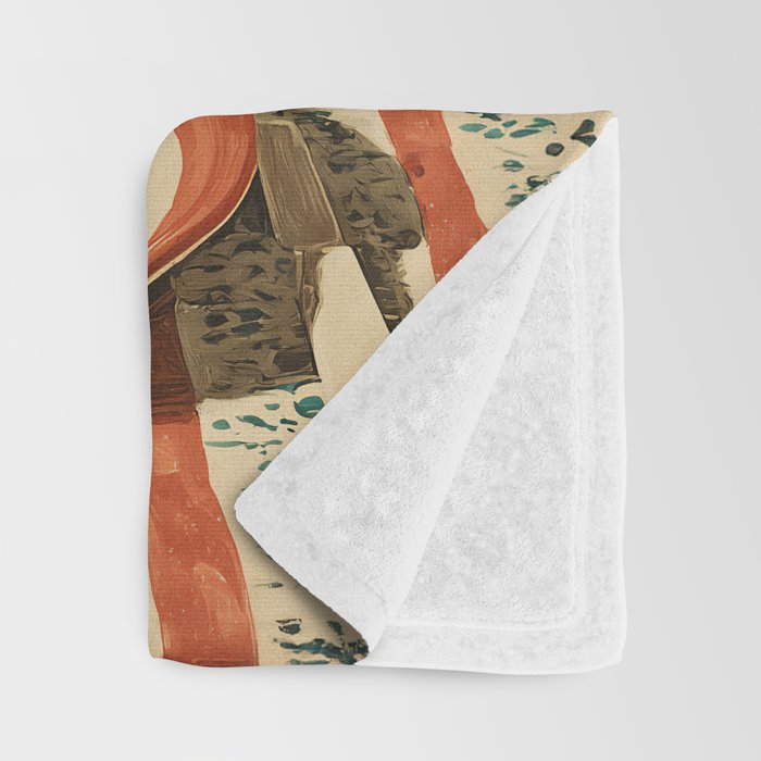 Dachshund Waiting For Breakfast Throw Blanket Gallery Image 3
