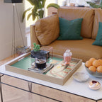 Dachshund Waiting For Breakfast Serving Tray Gallery Image 2