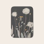 Wildflowers and Dandelions Bath Mat Gallery Image 1