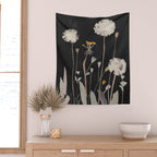 Wildflowers and Dandelions Wall Tapestry Gallery Image 2