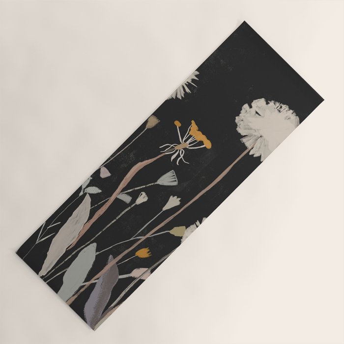 Wildflowers and Dandelions Yoga Mat Gallery Image 1