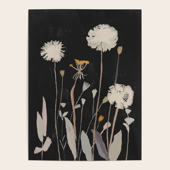 Wildflowers and Dandelions Poster Gallery Image 4