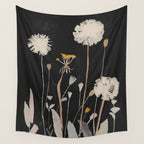 Wildflowers and Dandelions Wall Tapestry Gallery Image 4