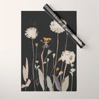 Wildflowers and Dandelions Wrapping Paper Gallery Image 1