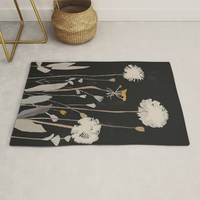 Wildflowers and Dandelions Rug Gallery Image 1