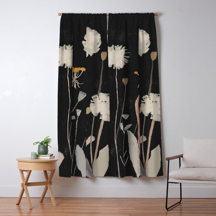 Wildflowers and Dandelions Window Curtain Gallery Image 5