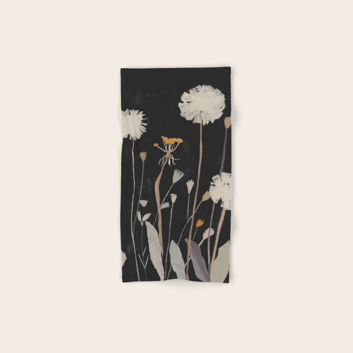 Wildflowers and Dandelions Bath Towel Gallery Image 1