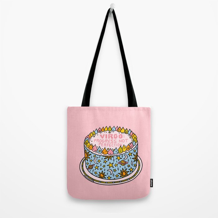 Virgo Cake Tote Bag Gallery Image 2