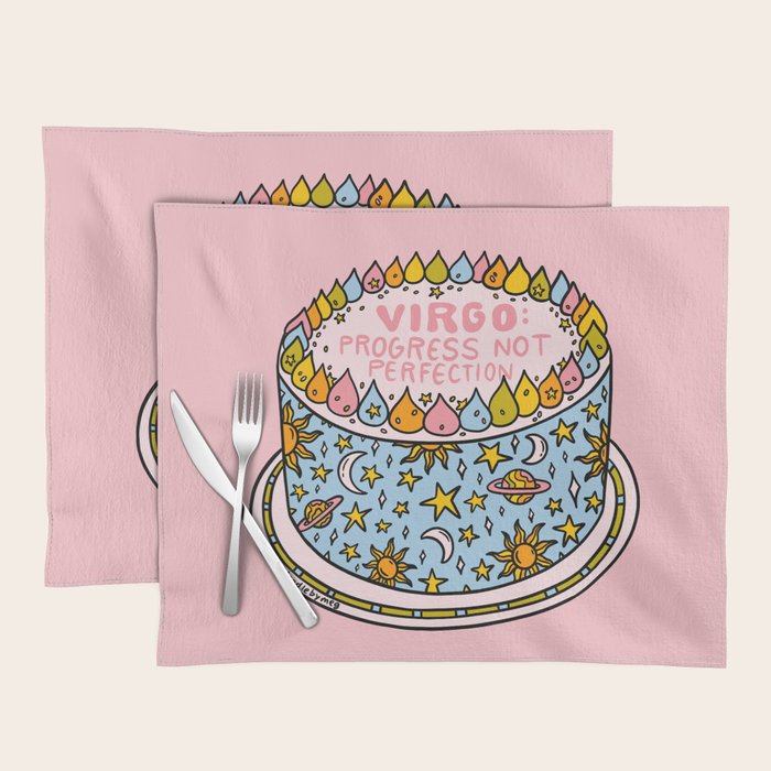 Virgo Cake Placemat Gallery Image 1