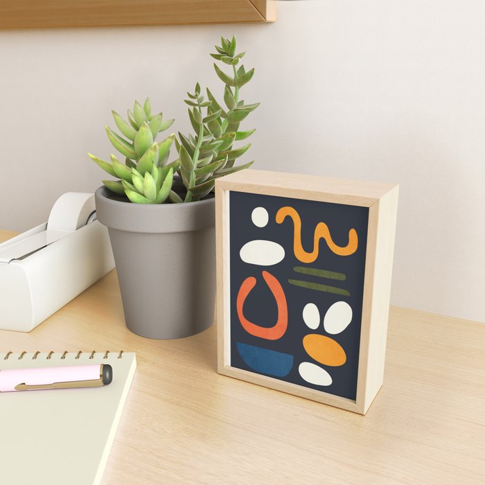 Abstract Colorful Setting 2 Mini Art Print Gallery Image 2
