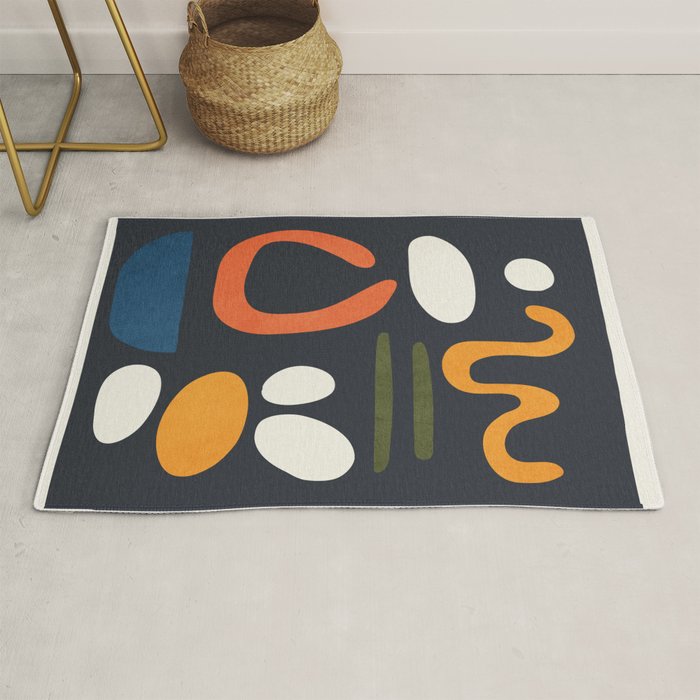 Abstract Colorful Setting 2 Rug Gallery Image 1