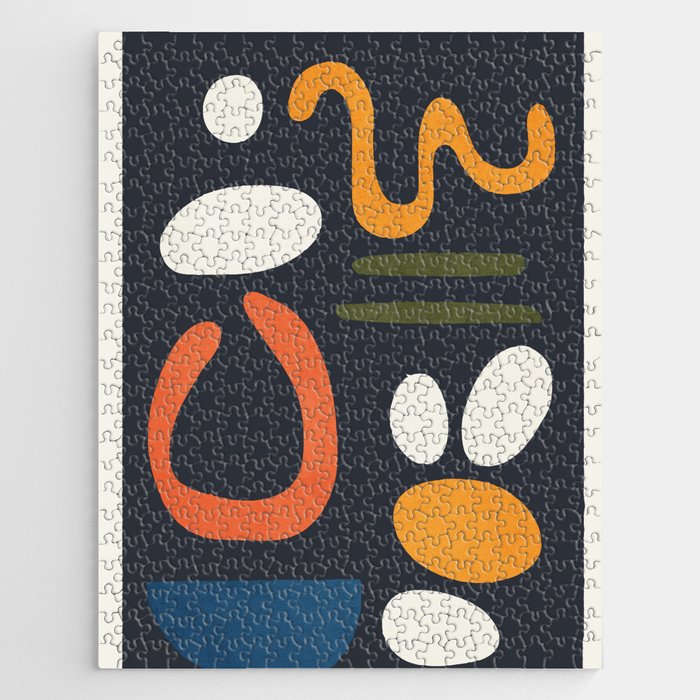 Abstract Colorful Setting 2 Jigsaw Puzzle Gallery Image 1