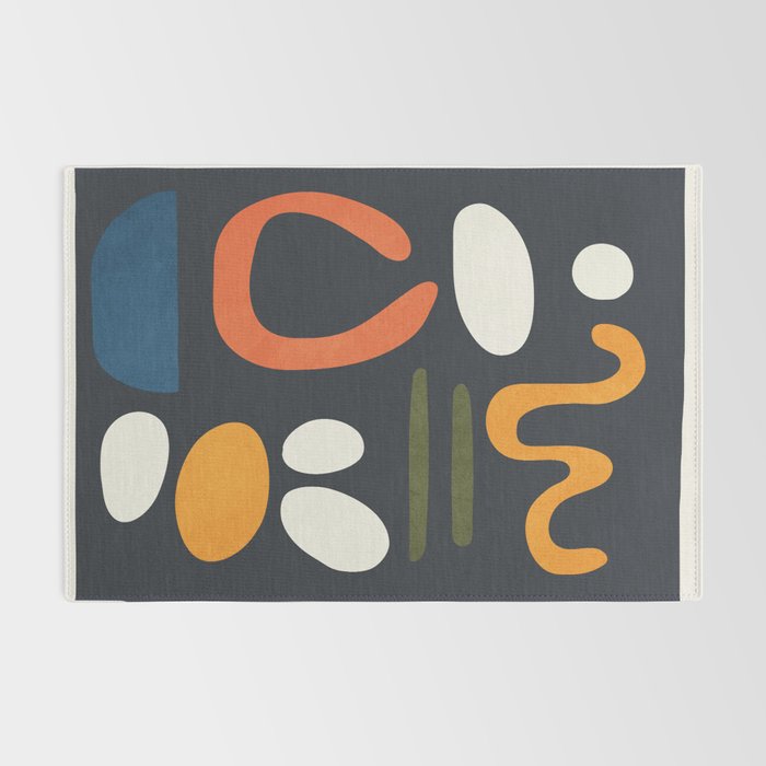 Abstract Colorful Setting 2 Rug Gallery Image 2