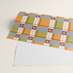 Autumn Breeze Checks Wrapping Paper Gallery Image 2
