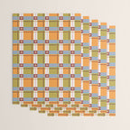 Autumn Breeze Checks Wrapping Paper Gallery Image 3