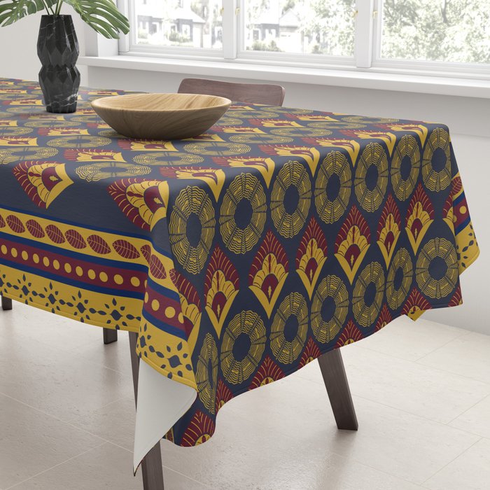 Sunset French Country Riviera Linen 1 Tablecloth Gallery Image 3