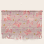 Origami Fortune Teller in Pastel Pink Wall Hanging Gallery Image 1