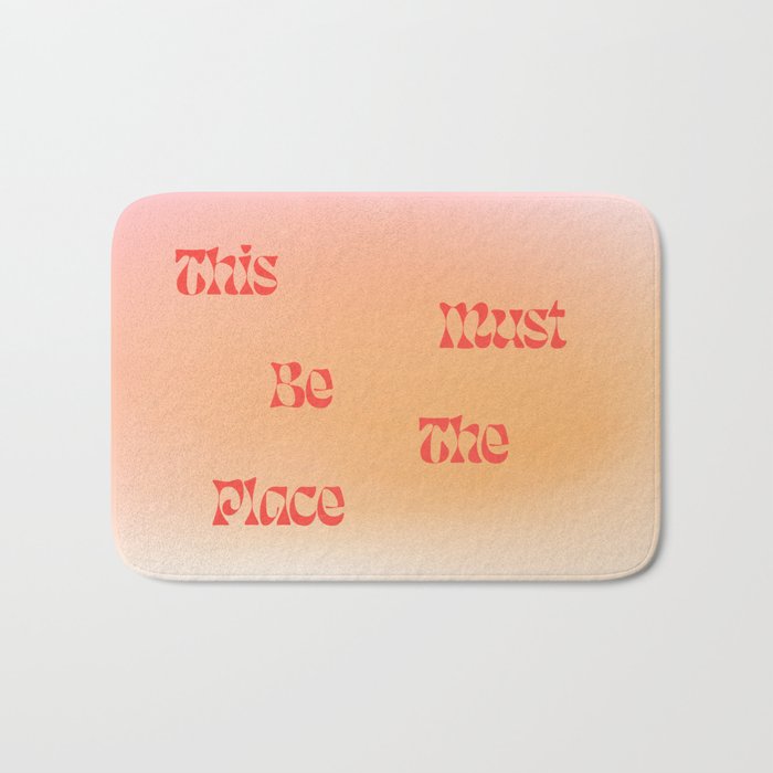 This Must Be The Place: Gradient Edition Bath Mat Gallery Image 1