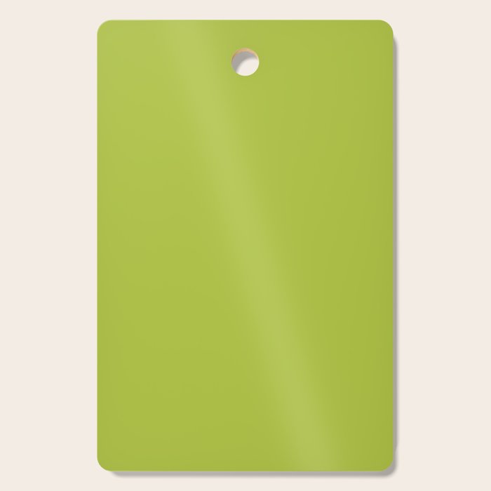 Chartreuse Green Solid Color Cutting Board Gallery Image 1