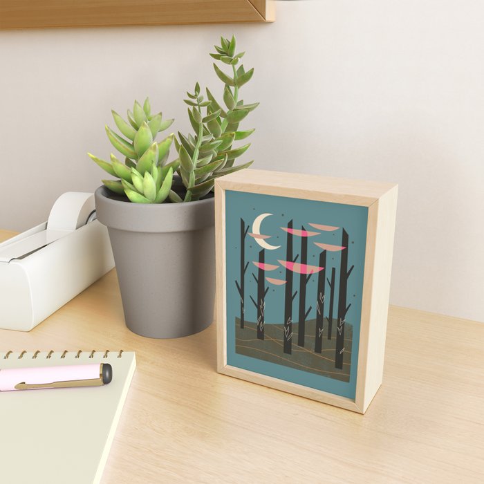 Lonesome Woods Mini Art Print Gallery Image 2