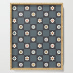 Daisy Checkerboard Serving Tray Gallery Image 1