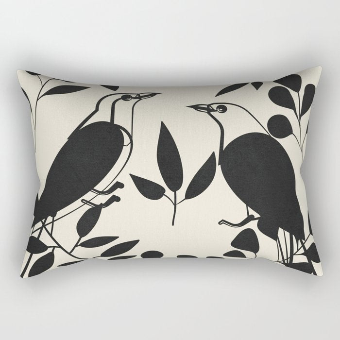 Song in the branches 2 Rectangular Pillow Gallery Image 2