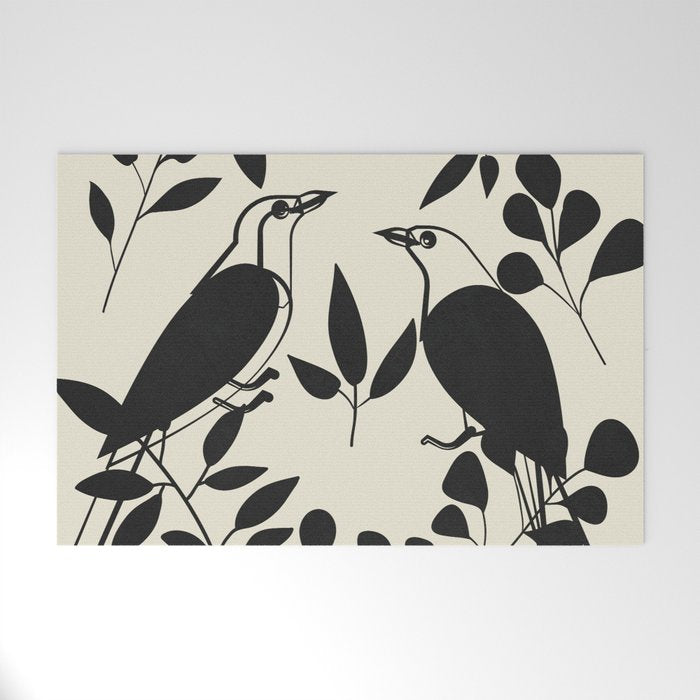 Song in the branches 2 Welcome Mat Gallery Image 1