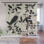 Song in the branches 2 Wall Mural Gallery Image 1