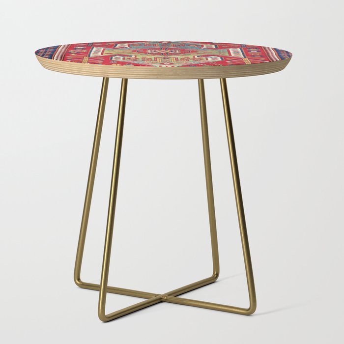 Sevan Kazak Southwest Caucasus Rug Print Side Table Gallery Image 1
