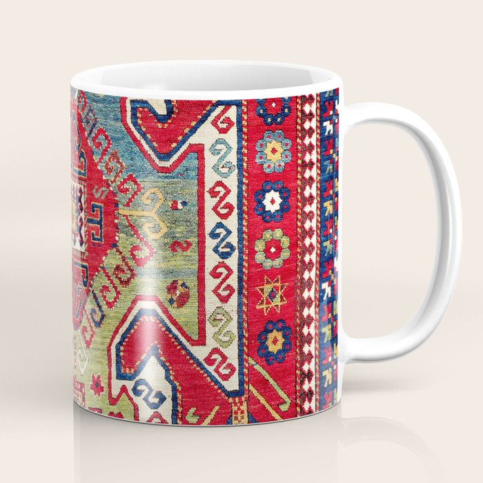 Sevan Kazak Southwest Caucasus Rug Print Coffee Mug Gallery Image 1
