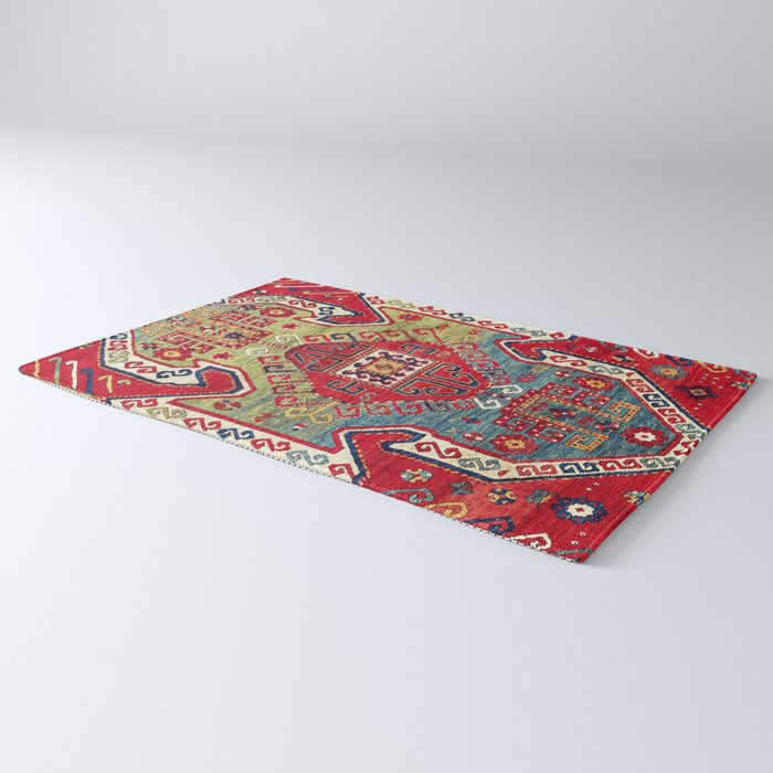 Sevan Kazak Southwest Caucasus Rug Print Rug Gallery Image 3