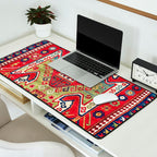 Sevan Kazak Southwest Caucasus Rug Print Desk Mat Gallery Image 2