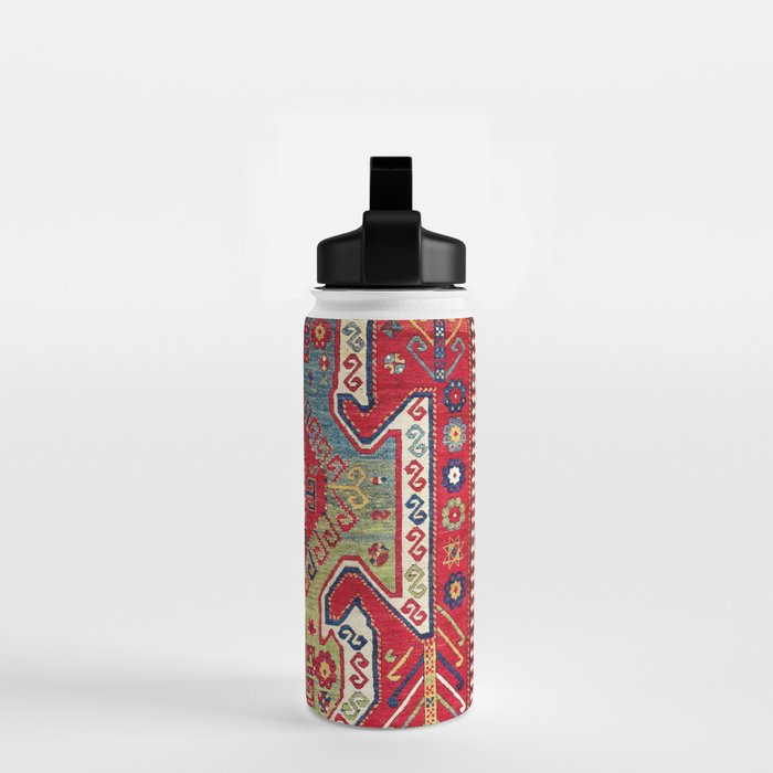 Sevan Kazak Southwest Caucasus Rug Print Water Bottle Gallery Image 2
