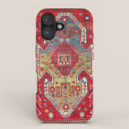 Sevan Kazak Southwest Caucasus Rug Print iPhone Case Gallery Image 1