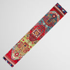 Sevan Kazak Southwest Caucasus Rug Print Table Runner Gallery Image 3