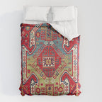 Sevan Kazak Southwest Caucasus Rug Print Comforter Gallery Image 6