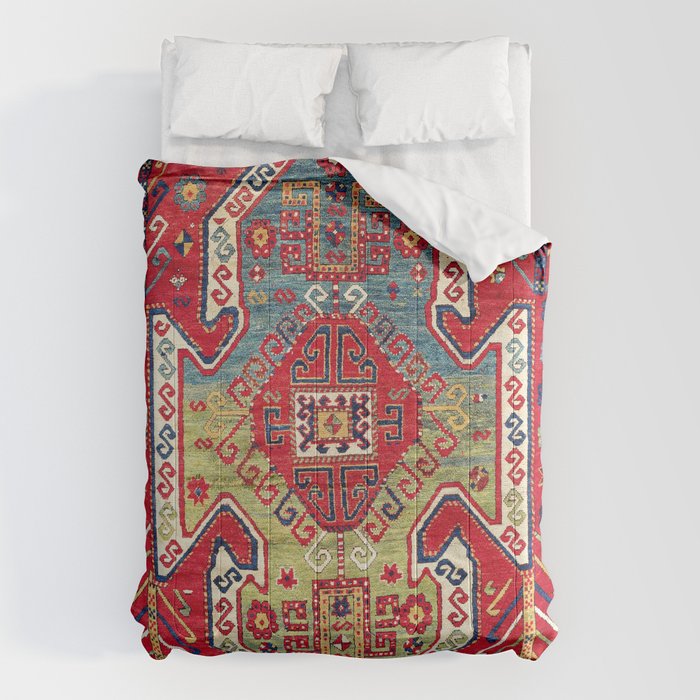 Sevan Kazak Southwest Caucasus Rug Print Comforter Gallery Image 6