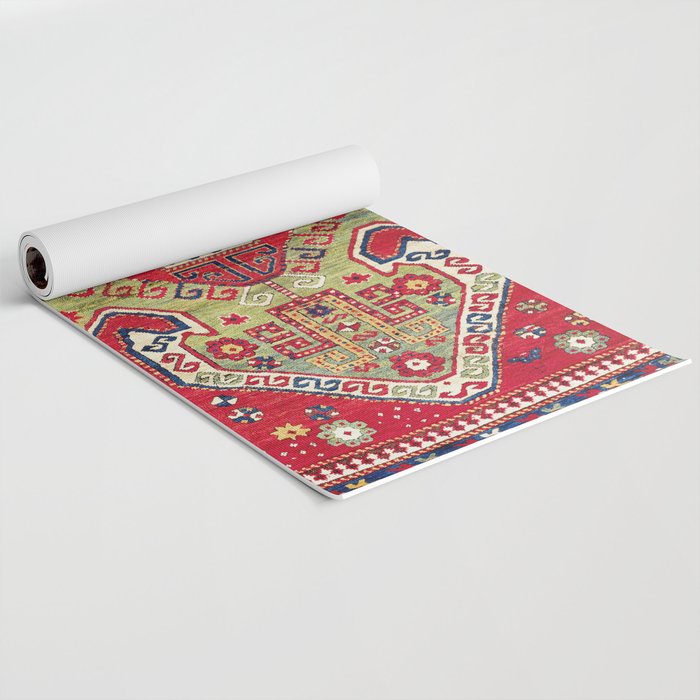 Sevan Kazak Southwest Caucasus Rug Print Yoga Mat Gallery Image 2