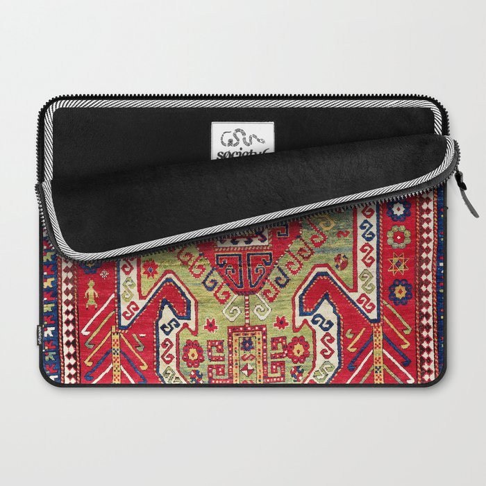 Sevan Kazak Southwest Caucasus Rug Print Laptop Sleeve Gallery Image 2