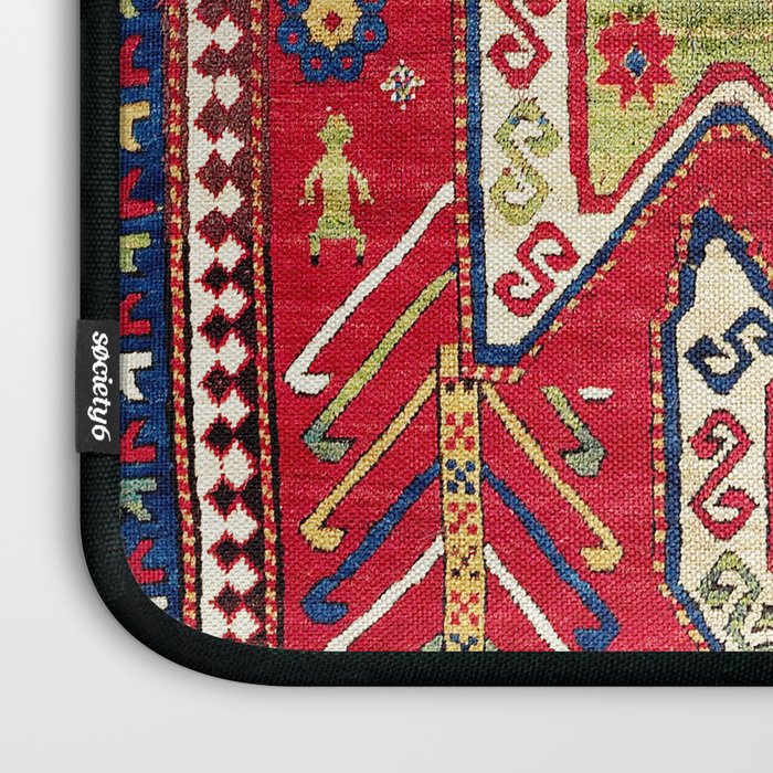Sevan Kazak Southwest Caucasus Rug Print Laptop Sleeve Gallery Image 3