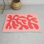 Red Salsa: Matisse Paper Cutouts 07 Rug Gallery Image 1